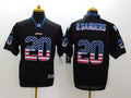 Men’s Detroit Lions Barry Sanders #20 Black Jersey