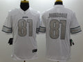 Men’s Detroit Lions Calvin Johnson #81 White Jersey