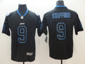 Men’s Detroit Lions Matthew Stafford #9 Black Authentic Jersey