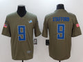 Men’s Detroit Lions Matthew Stafford #9 Brown Alternate Jersey