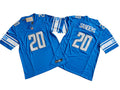 Men’s Detroit Lions Retired Player #20 Barry Sanders Nike Blue F.U.S.E. Vapor Limited Jersey