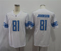 Men’s Detroit Lions Retired Player #81 Calvin Johnson Nike White Vapor Untouchable Limited Jersey