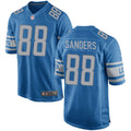 Mens Detroit Lions Retired Player #88 Charlie Sanders Nike Blue Vapor Untouchable Limited Jersey