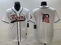 Men’s Detroit Tigers White Jersey Joint Edition