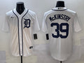 Men’s Detroit Tigers Zach McKinstry #39 White Home Jersey