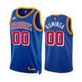 Mens Golden State Warriors #00 Jonathan Kuminga Royal Classic Edition Origins Jersey