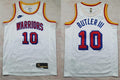Mens Golden State Warriors #10 Jimmy Butler III Nike White Classics Edition Jersey
