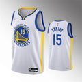 Mens Golden State Warriors #15 Gui Santos White Association Edition Swingman Jersey