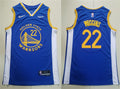 Mens Golden State Warriors #22 Andrew Wiggins Nike Royal Icon Edition Swingman Jersey