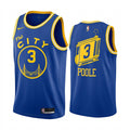 Mens Golden State Warriors #3 Jordan Poole Nike 2020-21 Royal Classics Edition Jersey