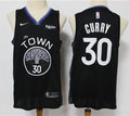 Men’s Golden State Warriors #30 Stephen Curry  Nike Black 2019_20 City Edition Swingman Jersey