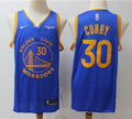 Men’s Golden State Warriors #30 Stephen Curry  Royal 2019-20 Icon Edition Jersey