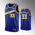 Mens Golden State Warriors #33 James Wiseman Nike 2022-23 Royal Classics Edition Swingman Jersey