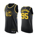 Mens Golden State Warriors #95 Juan Toscano-Anderson Black 2021-22 Diamond Nike City Edition Jersey