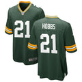 Mens Green Bay Packers #21 Nate Hobbs Nike Green F.U.S.E. Vapor Limited Jersey