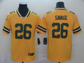 Men’s Green Bay Packers #26 Darnell Savage Jr. Nike Gold Inverted Game Jersey
