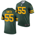 Mens Green Bay Packers #55 Za’Darius Smith Nike 2021 Green Alternate Retro 1950s Throwback Uniforms Jersey