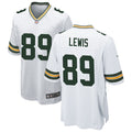 Mens Green Bay Packers #89 Marcedes Lewis Nike White Vapor Limited Player Jersey