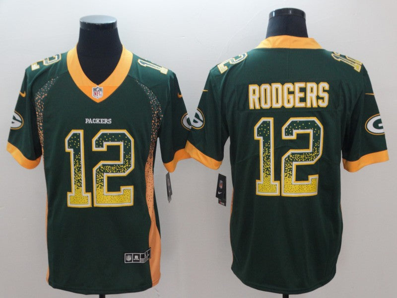 Men’s Green Bay Packers Aaron Rodgers #12 Green Alternate Jersey