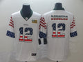 Men’s Green Bay Packers Aaron Rodgers #12 White Jersey