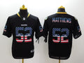 Men’s Green Bay Packers Clay Matthews #52 Black Jersey