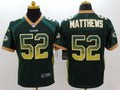 Men’s Green Bay Packers Clay Matthews #52 Green Jersey