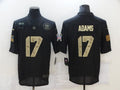 Men’s Green Bay Packers Davante Adams #17 Black Jersey
