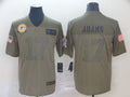Men’s Green Bay Packers Davante Adams #17 Brown Jersey