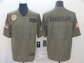 Men’s Green Bay Packers David Bakhtiari #69 Brown Jersey