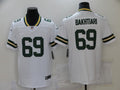 Men’s Green Bay Packers David Bakhtiari #69 White Jersey