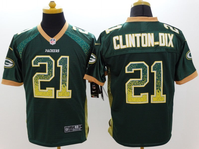 Men’s Green Bay Packers Ha Ha Clinton-Dix #21 Green Jersey