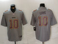 Men’s Green Bay Packers Jordan Love #10 Gray Atmosphere Jersey