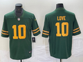 Men’s Green Bay Packers Jordan Love #10 Green Alternate Jersey