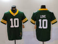Men’s Green Bay Packers Jordan Love #10 Green Jersey