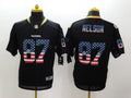 Men’s Green Bay Packers Jordy Nelson #87 Black Jersey