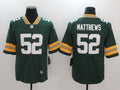 Mens Green Bay Packers Retired Player #52 Clay Matthews Player Nike Green Game Football Jersey