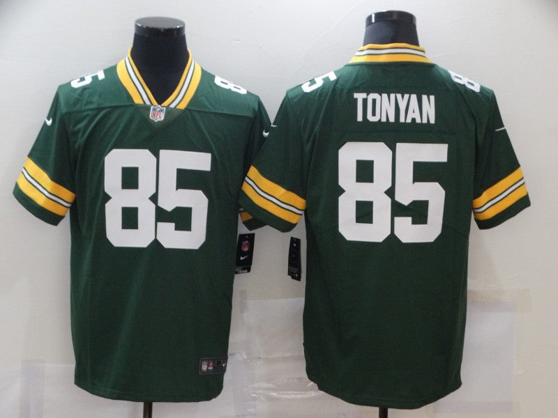 Men’s Green Bay Packers Robert Tonyan #85 Green Jersey