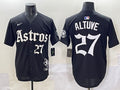 Men’s Houston Astros Jose Altuve #27 Black Team Jersey