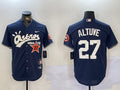 Men’s Houston Astros Jose Altuve #27 Navy Jersey