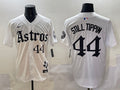 Men’s Houston Astros Still Tippin #44 White Team Jersey