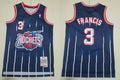 Mens Houston Rocket #3 Steve Francis Navy 1999-00 Hardwood Classic Throwback Jersey