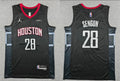 Mens Houston Rockets #28 Alperen Sengun Black Statement Edition Swingman Jersey