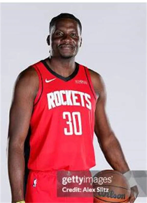 Mens Houston Rockets #30 Clint Capela Red Icon Edition Swingman Jersey