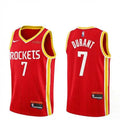 Mens Houston Rockets #7 Kevin Durant 2026 Red Icon Edition Swingman Jersey