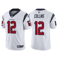 Mens Houston Texans #12 Nico Collins Nike White Vapor Limited Player Jersey