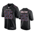 Men’s Houston Texans #26 Devin Singletary 2024 Black Fashion Game Jersey