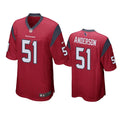 Men’s Houston Texans #51 Will Anderson Jr.  Nike Red Alternate Vapor Limited Player Jersey
