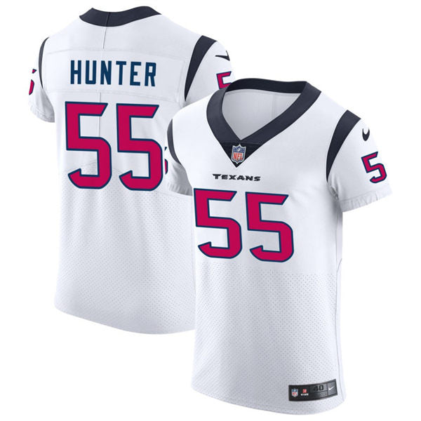 Men’s Houston Texans #55 Danielle Hunter Nike White Vapor Limited Player Jersey