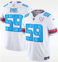 Men’s Houston Texans #59 DeMeco Ryans White 2026 F.U.S.E. ‘HOUSTON/US’ Rivalries Collection Limited Stitched Football Jersey