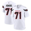 Mens Houston Texans #71 Tytus Howard Nike White Vapor F.U.S.E. Limited Player Jersey